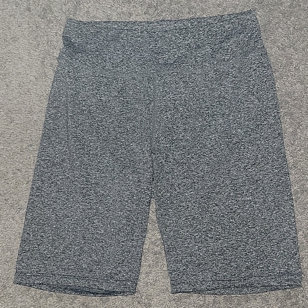 Gray Women’s High-Waist Active Biker Shorts